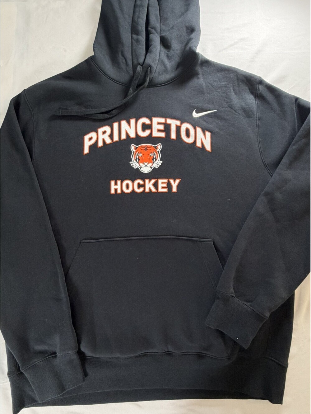 Nike Princeton Tigers Hockey Black Hoodie Sweatshirt